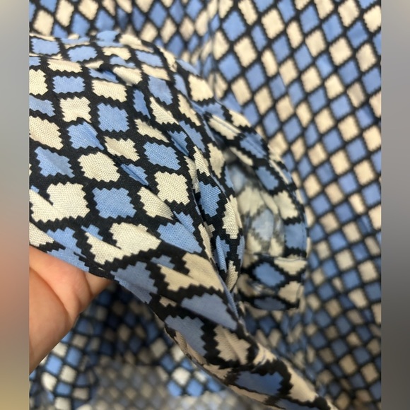 KAFFE Curve NWT Kcsaria Diamond Pattern Top - Picture 8 of 8